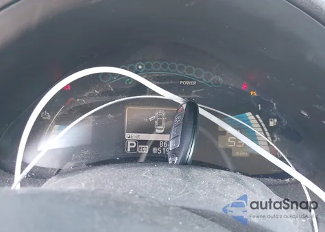 2015 Nissan Leaf S z USA, uszkodzony, nr VIN 1N4AZ0CP2FC324695